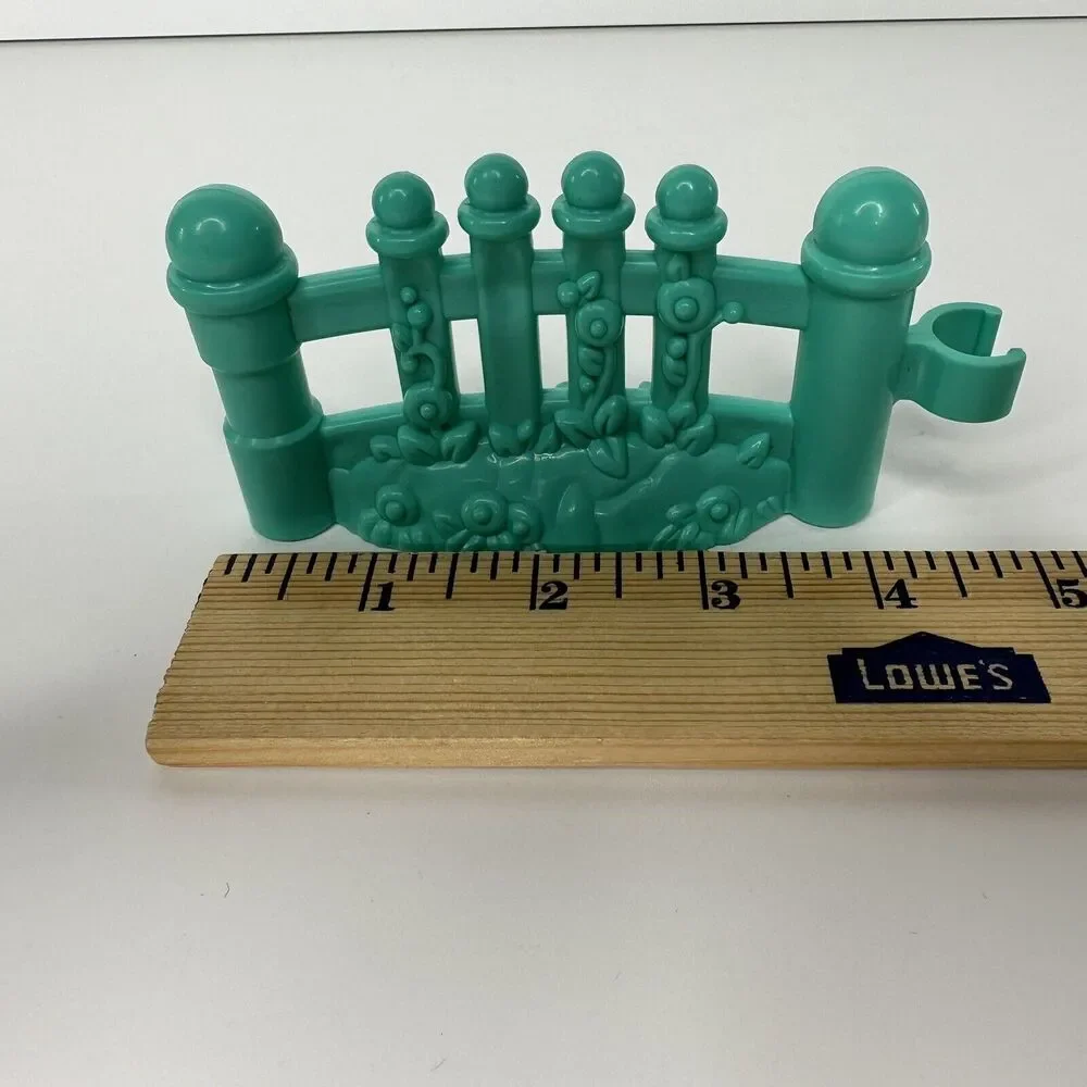 Fisher Price Picket Fence Replacement Little People Sweet‎ Sounds Green Flowers